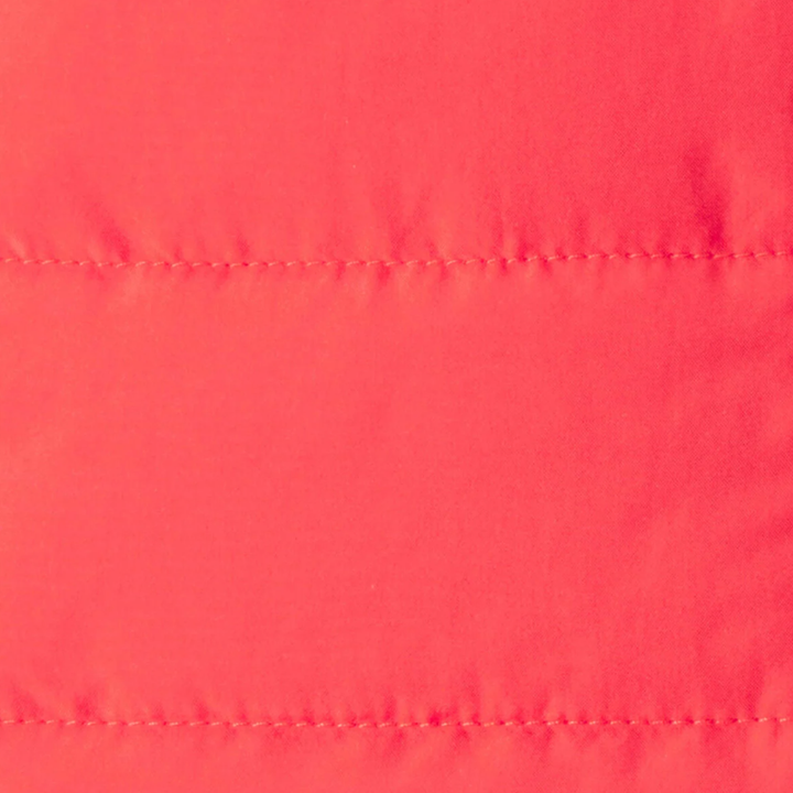 Conjunto 3 piezas chaleco acolchado rojo, body corazones y leggings
