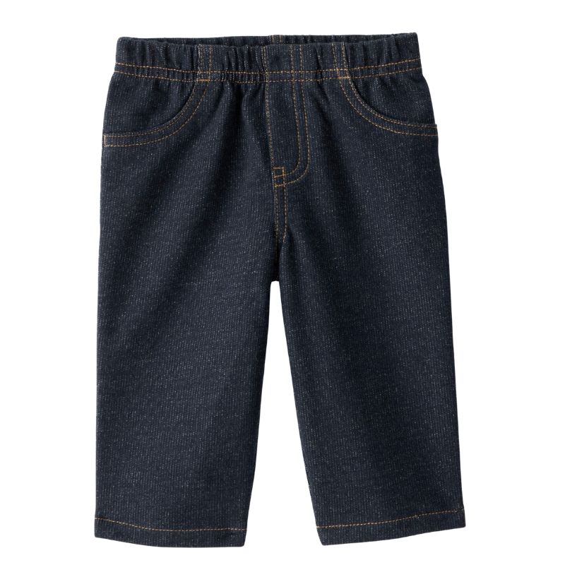 Conjunto 3 piezas chaleco tipo peluche, body rosado y pantalón estilo denim