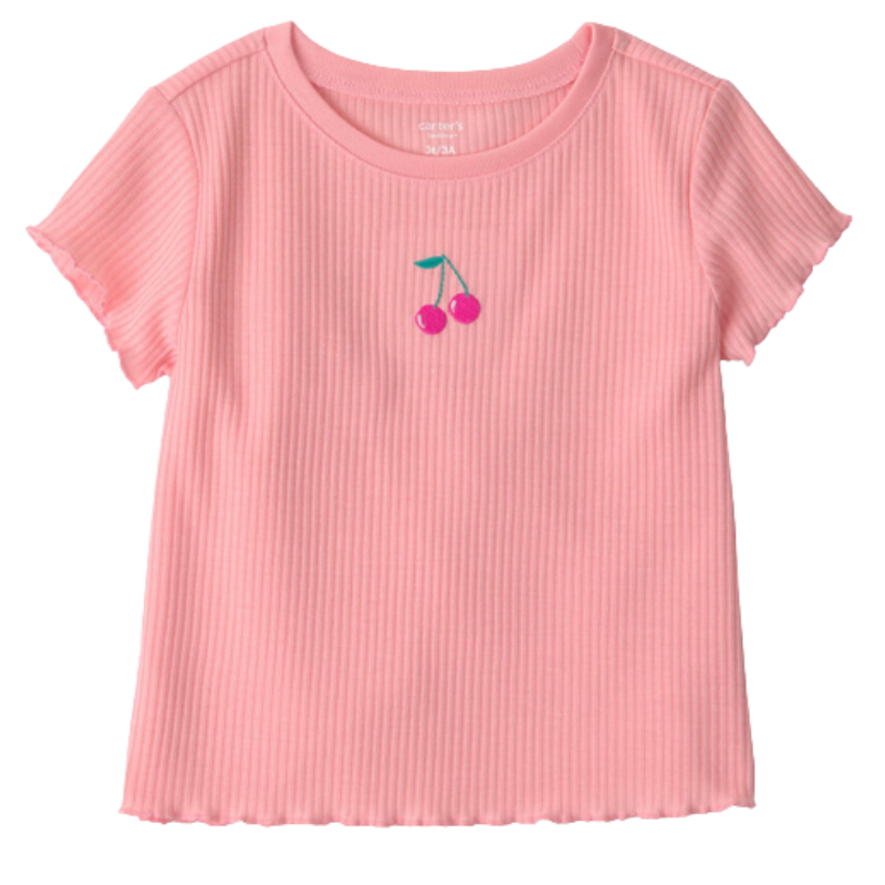 Pijama 2 piezas de cerezas para niña