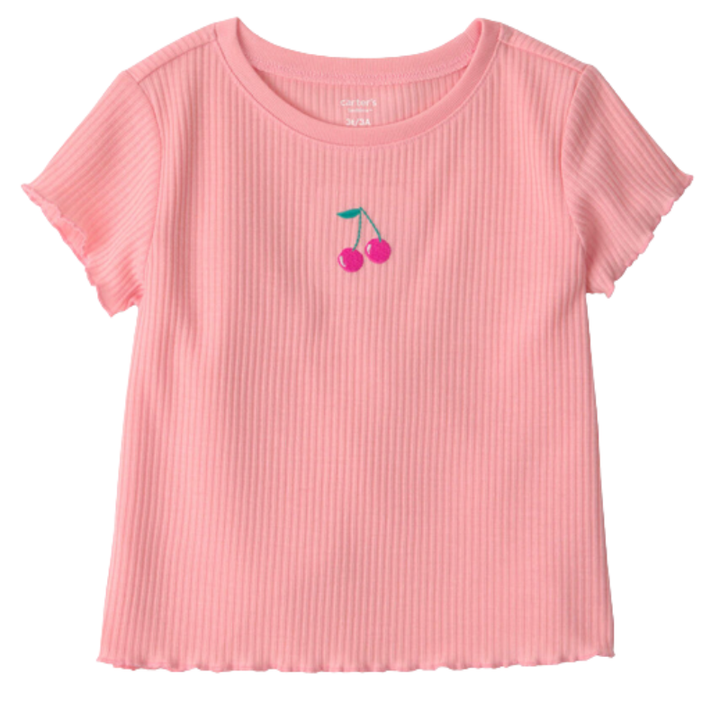 Pijama 2 piezas de cerezas para niña