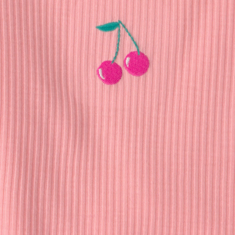 Pijama 2 piezas de cerezas para niña