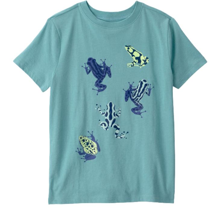 Camiseta de ranas para niño