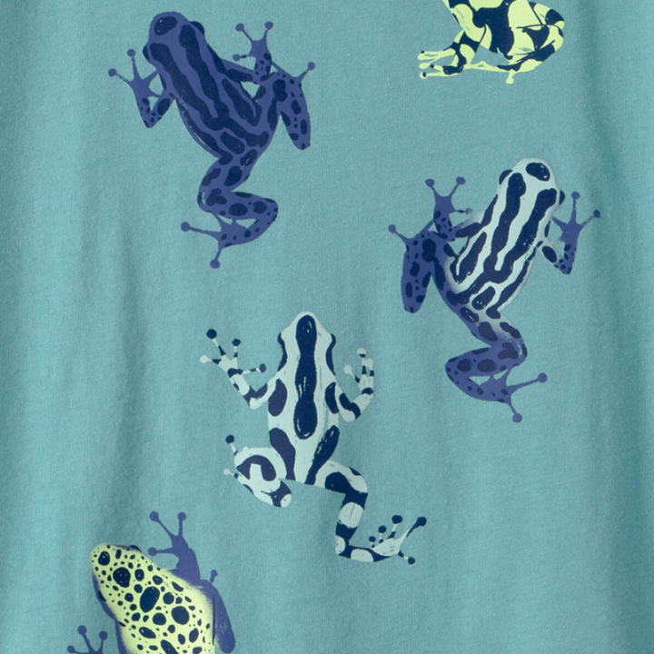 Camiseta de ranas para niño
