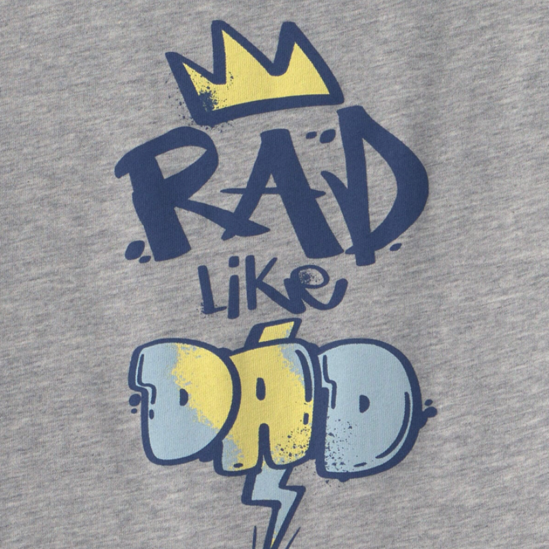 Camiseta “Rad Like Dad” para niño