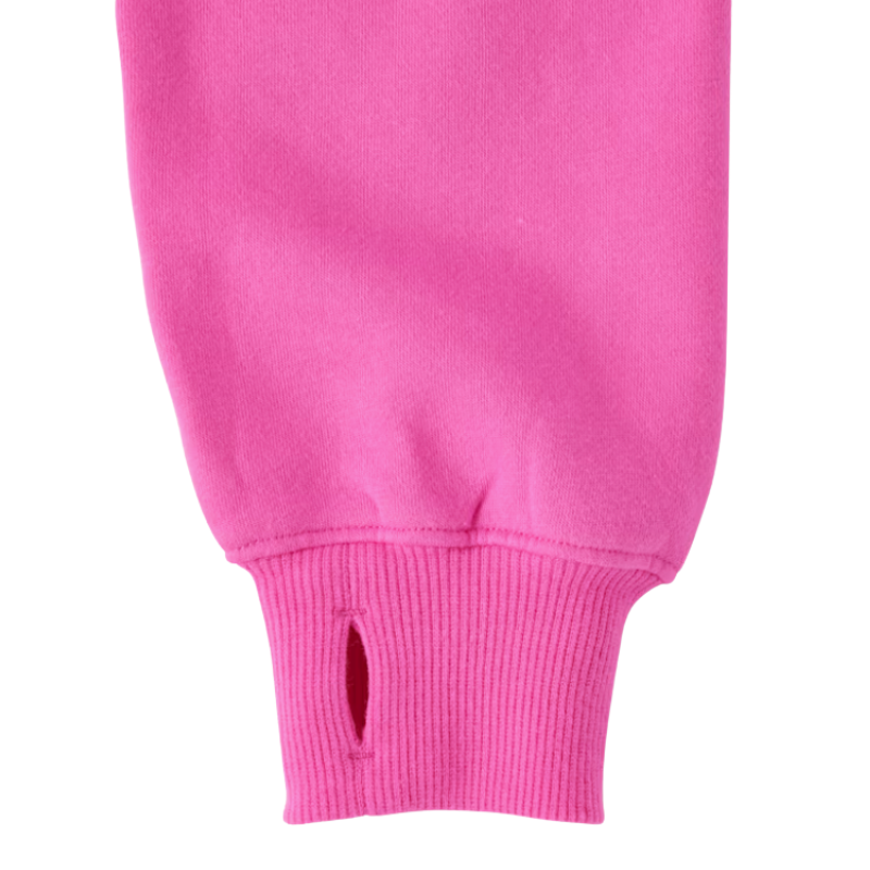 Abrigo rosado con zipper