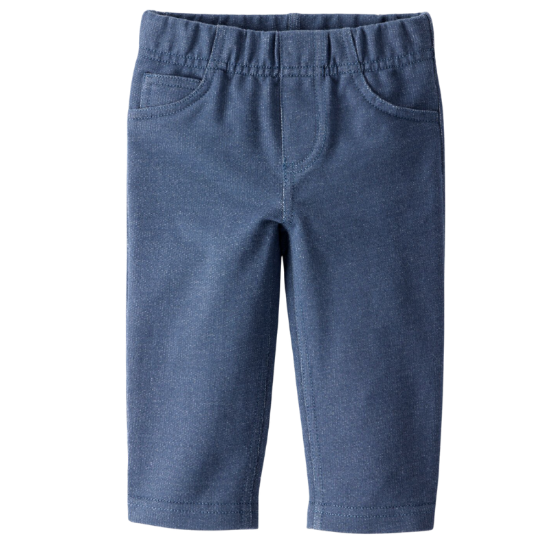 Conjunto mameluco manga larga con pantalón simulación estilo demin