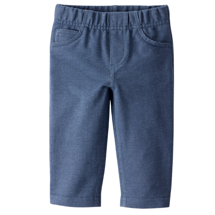 Conjunto mameluco manga larga con pantalón simulación estilo demin