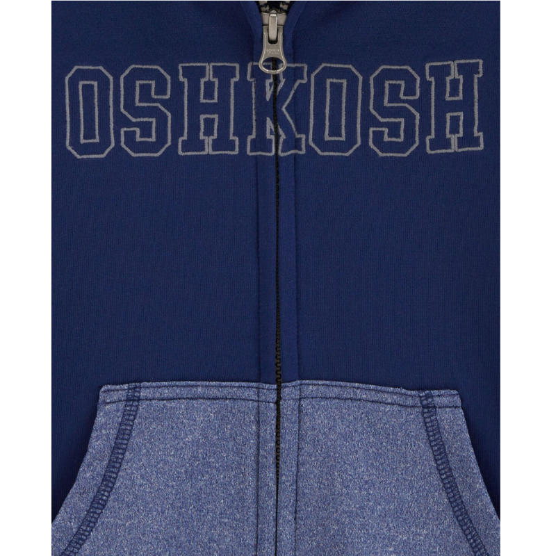Abrigo zipper active Oshkosh azul