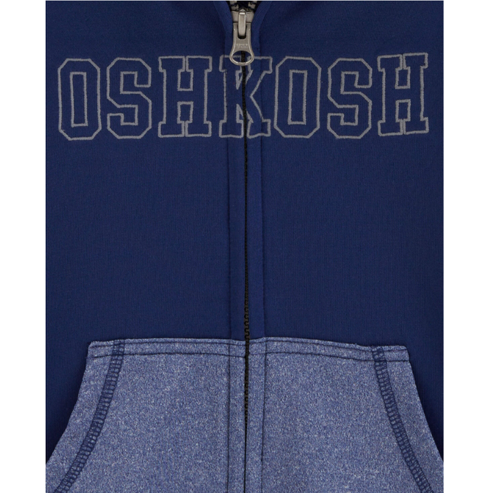 Abrigo zipper active Oshkosh azul