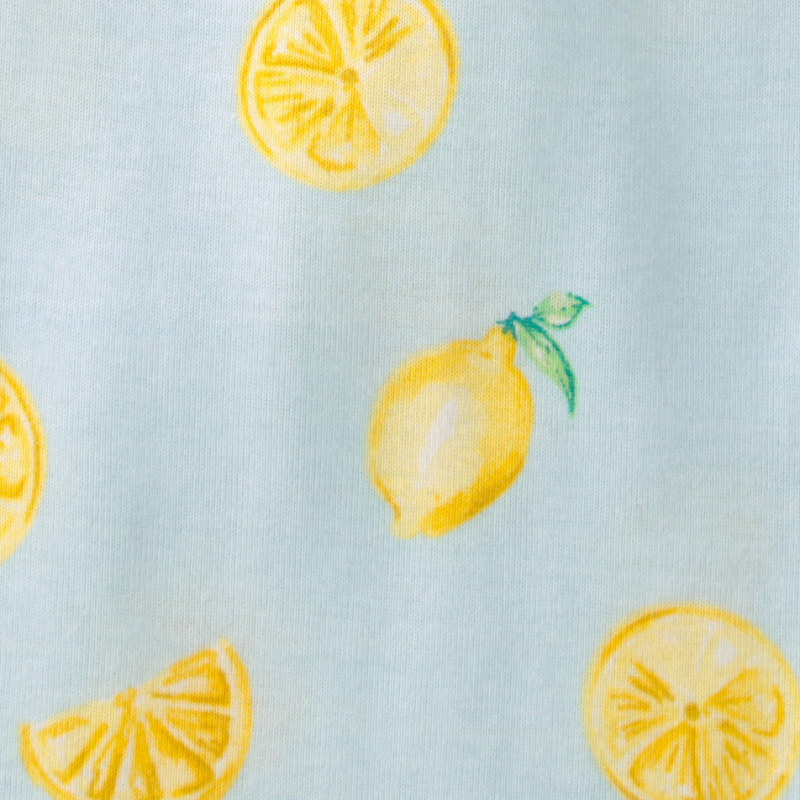 Pijama de Niña 4 Piezas – Limones 🍋💛