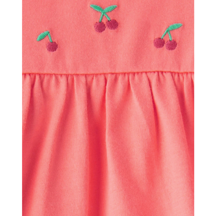 Conjunto de 2 piezas pantalón y mameluco con detalle de florcitas y vuelitos