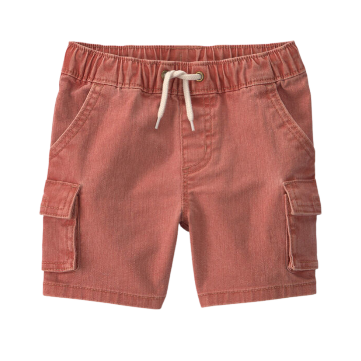 Short cargo de algodón para niño