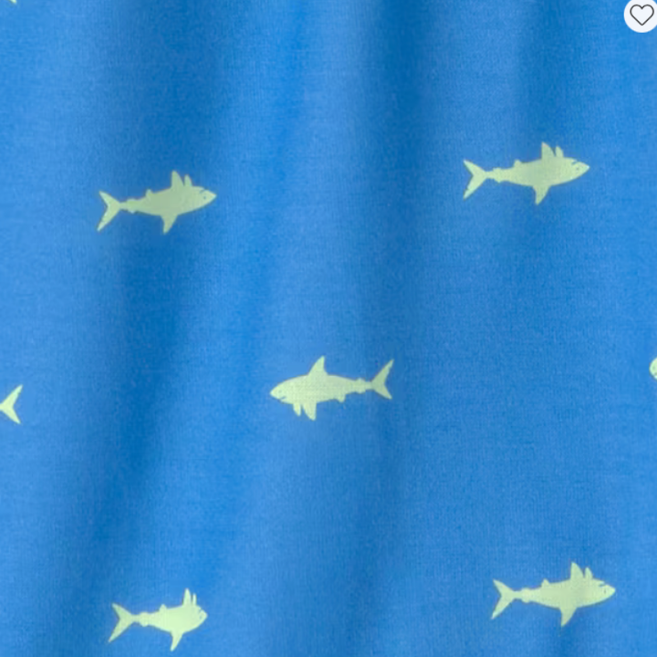 Pijama de 2 piezas con tiburones para niño