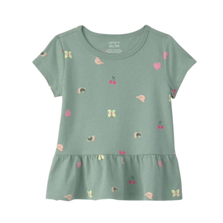 Conjunto Carter’s de 2 Piezas – Mariposas y Corazones 🦋