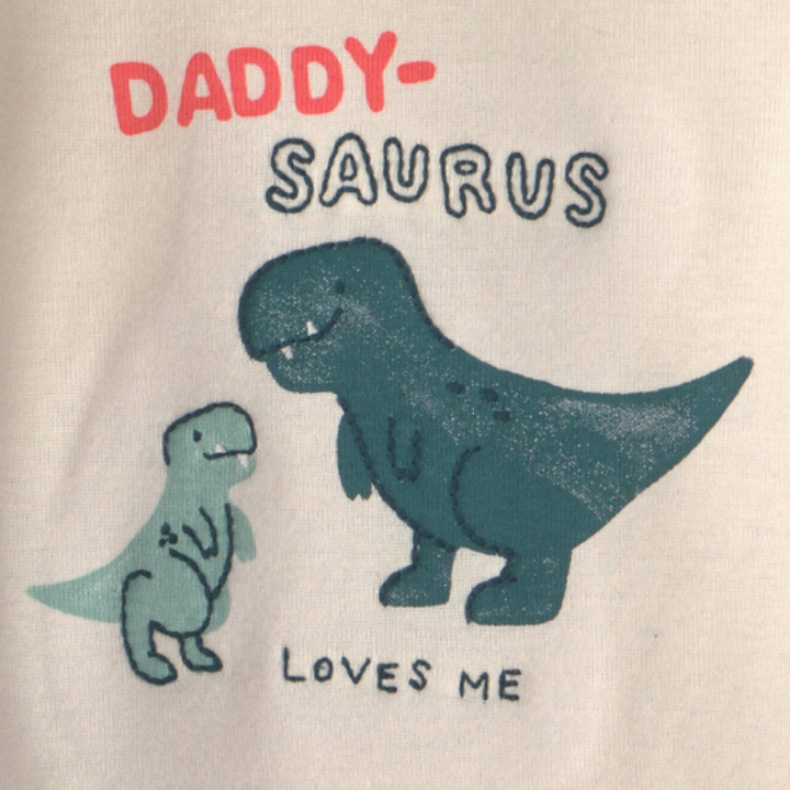 Conjunto 2 piezas de dinosaurio para bebito