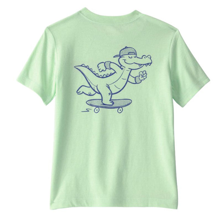 Camiseta estampada con cocodrilo para niño