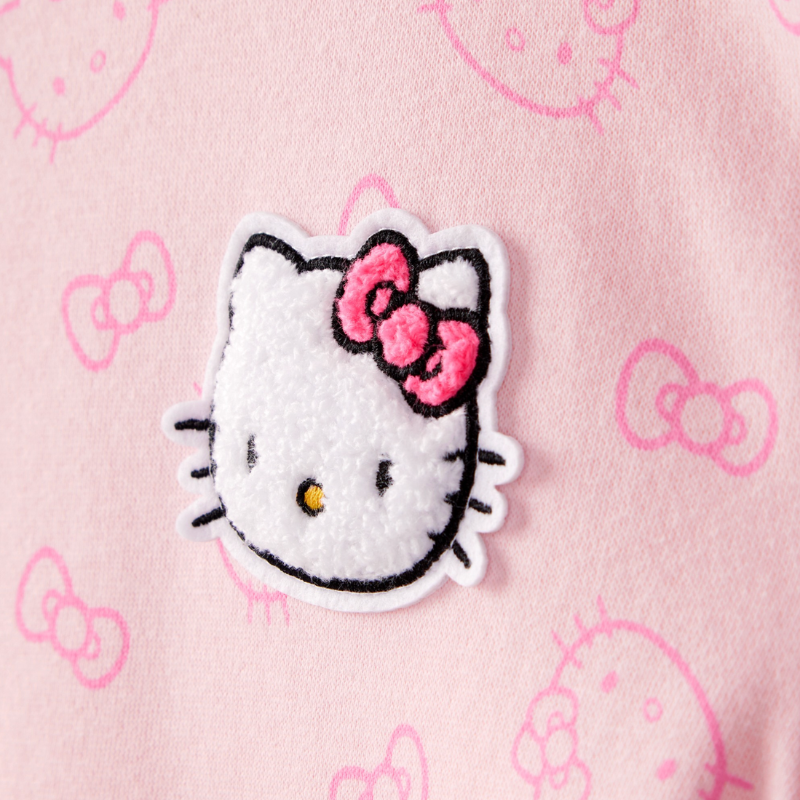 Sudadera suave rosada con diseño Hello Kitty