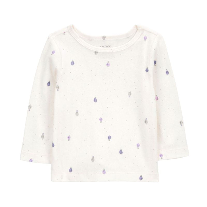 Conjunto de 2 piezas para bebé con overol y blusa de manga larga
