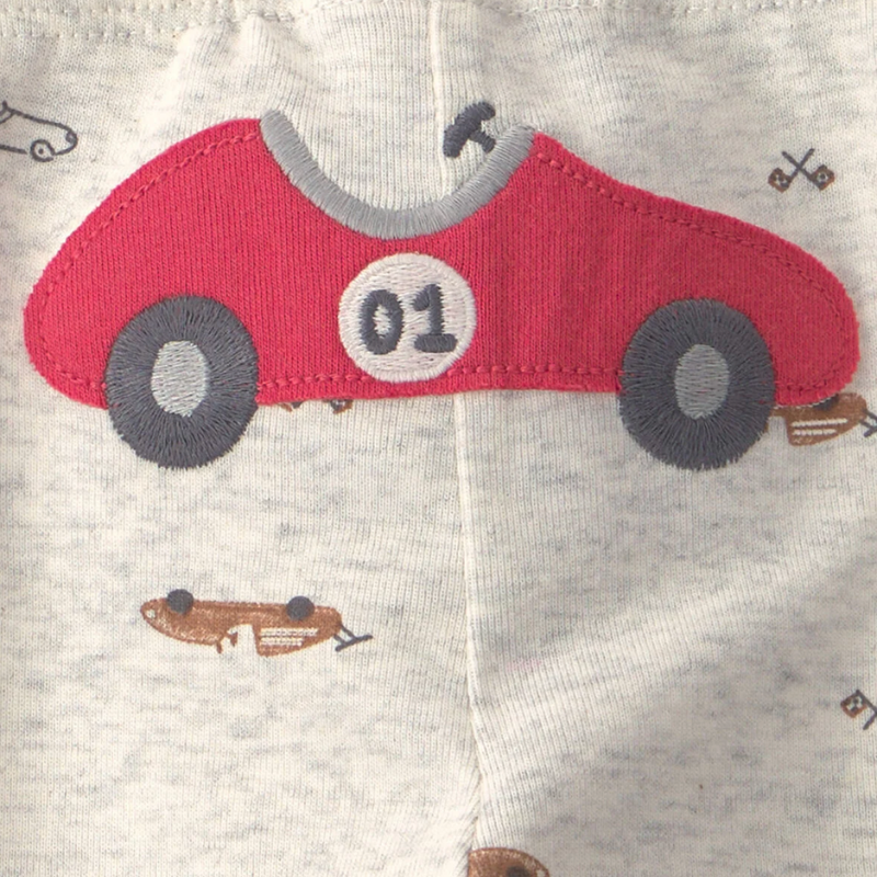 Conjunto de 3 piezas con carritos de carrera