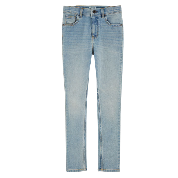 Jeans skinny celeste para niño