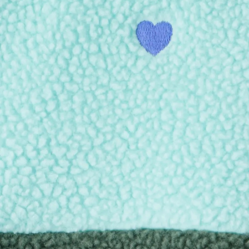 Chaqueta de microfleece con cierre para niña