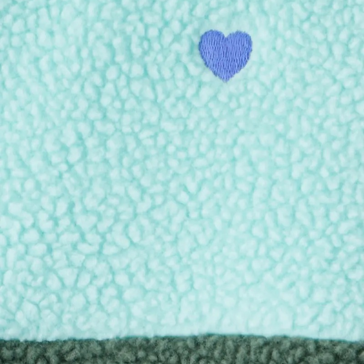 Chaqueta de microfleece con cierre para niña