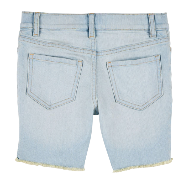 Short de mezclilla claro para niña