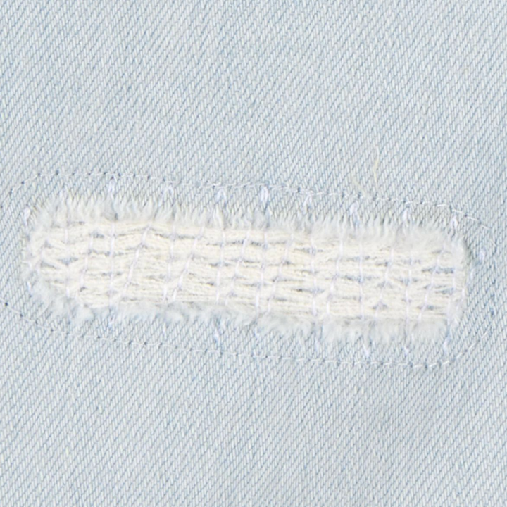 Short de mezclilla claro para niña