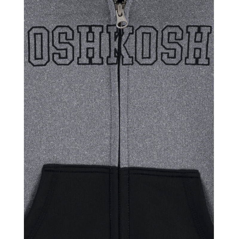 Abrigo zipper ACTIVE Oshkosh gris
