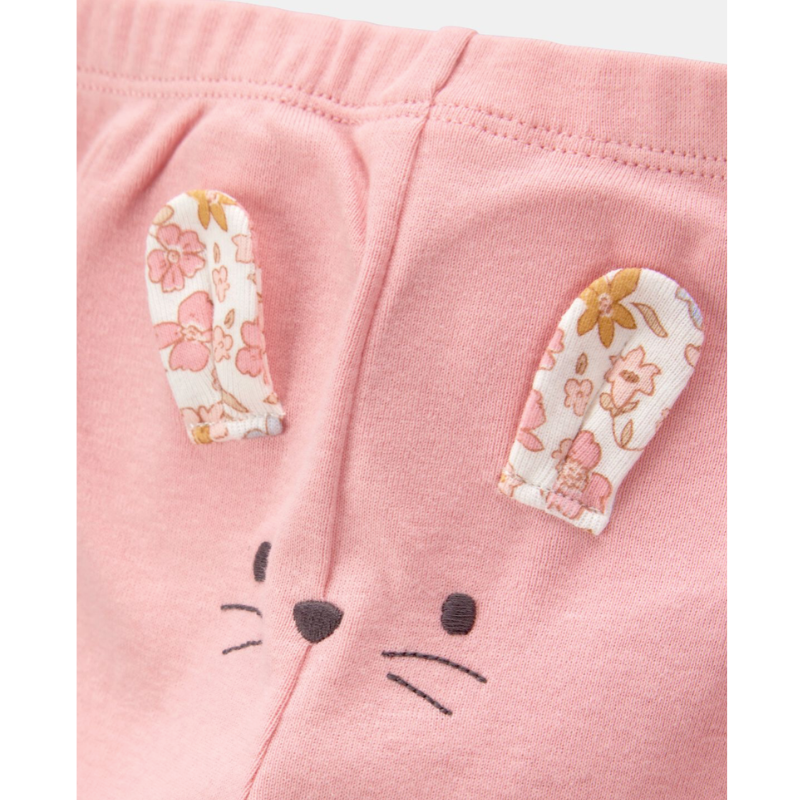 Conjunto 3 piezas floral ratoncito