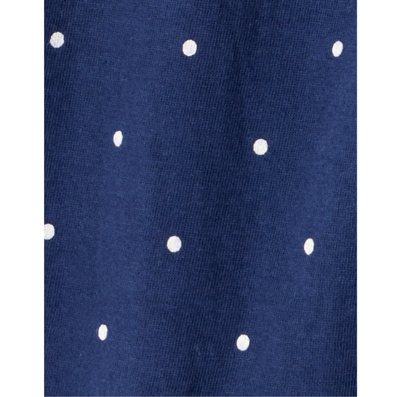 Conjunto de pantalón con mameluco manga larga motivo stickers