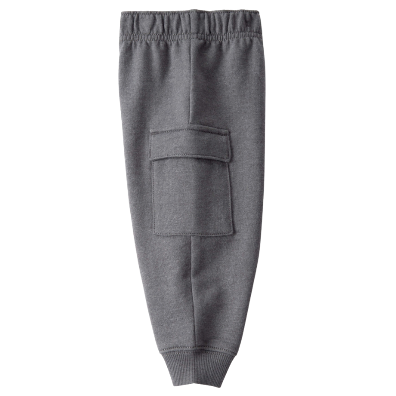 Conjunto buzo de pantalón y abrigo estilo pullover detalle construcción