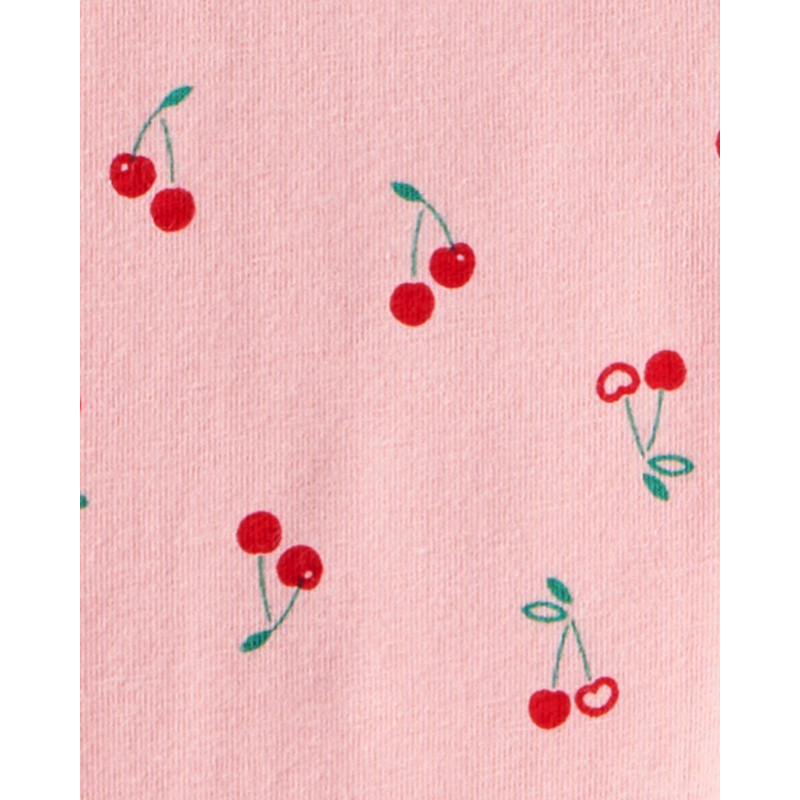 Conjunto de 2 piezas con leggings cherries y pullover lazitos