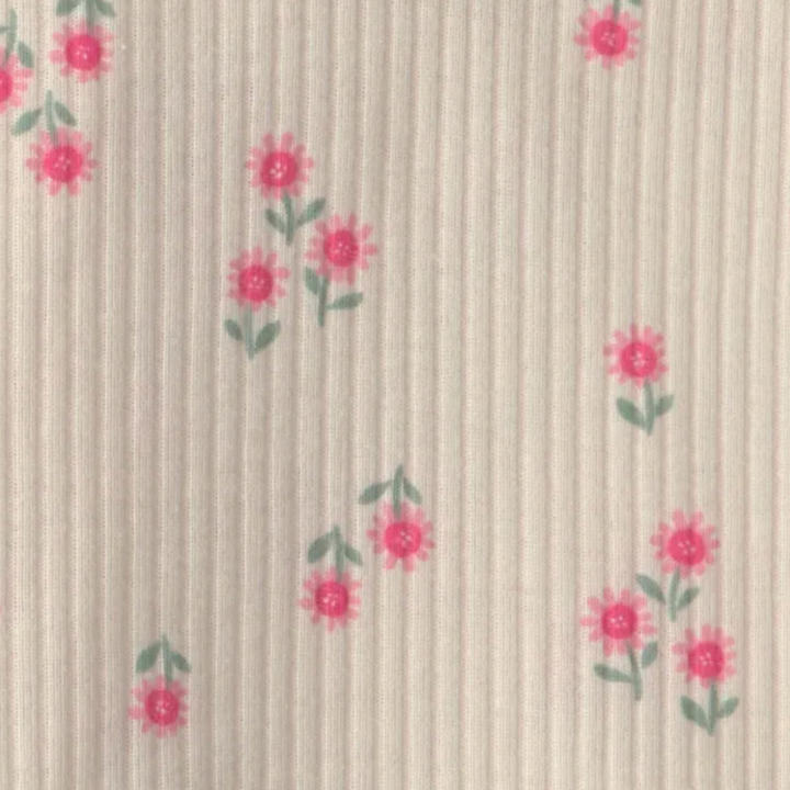 Conjunto de 2 piezas con mameluco y pantalón para bebita