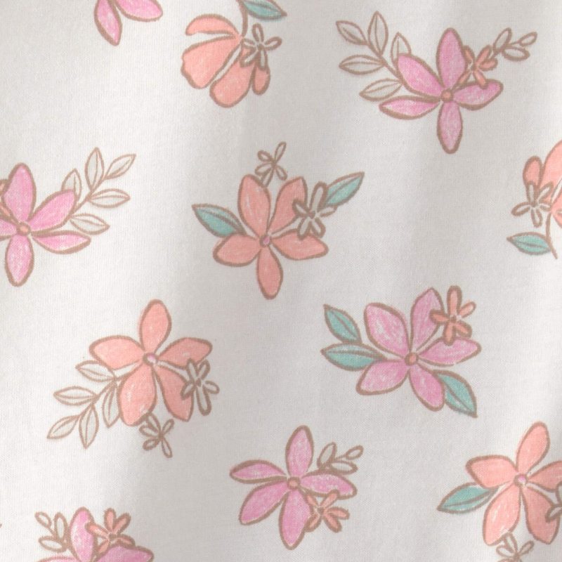 Conjunto 2 Piezas Floral Rosado