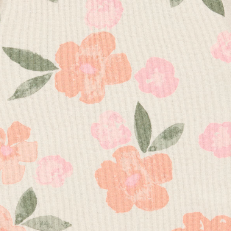 Set de 5 Bodys para Bebita – Flores y Caballitos 🌸