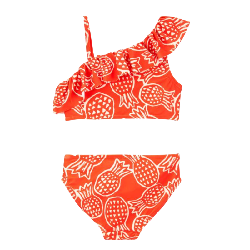 Traje de baño 2 piezas piñas UPF 50+