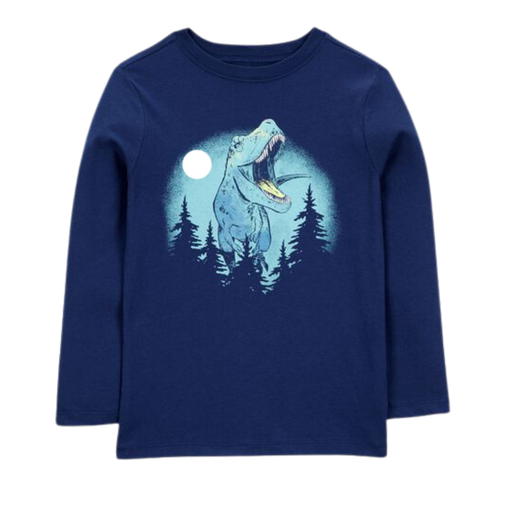 Camiseta manga larga dino