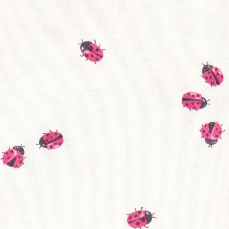 Set 3 piezas bebé niña mariquitas rosado 🐞