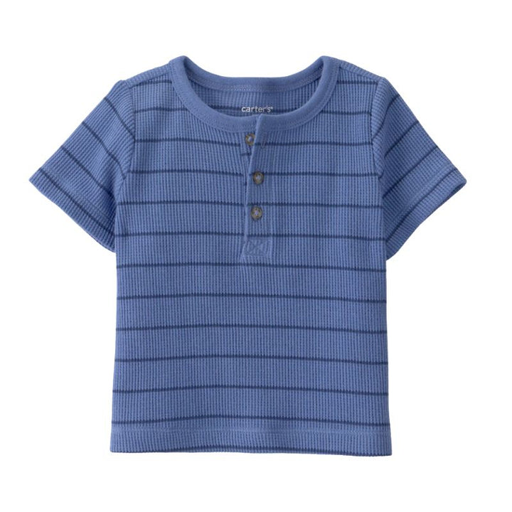 Set de 3 piezas con camiseta, mameluco y short de tiburones para bebito