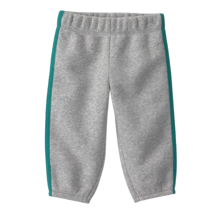 Conjunto 3 piezas con chaleco, mameluco a rayas y pantalón para bebito