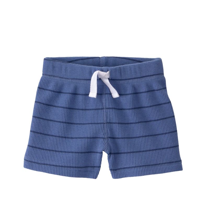 Set de 3 piezas con camiseta, mameluco y short de tiburones para bebito