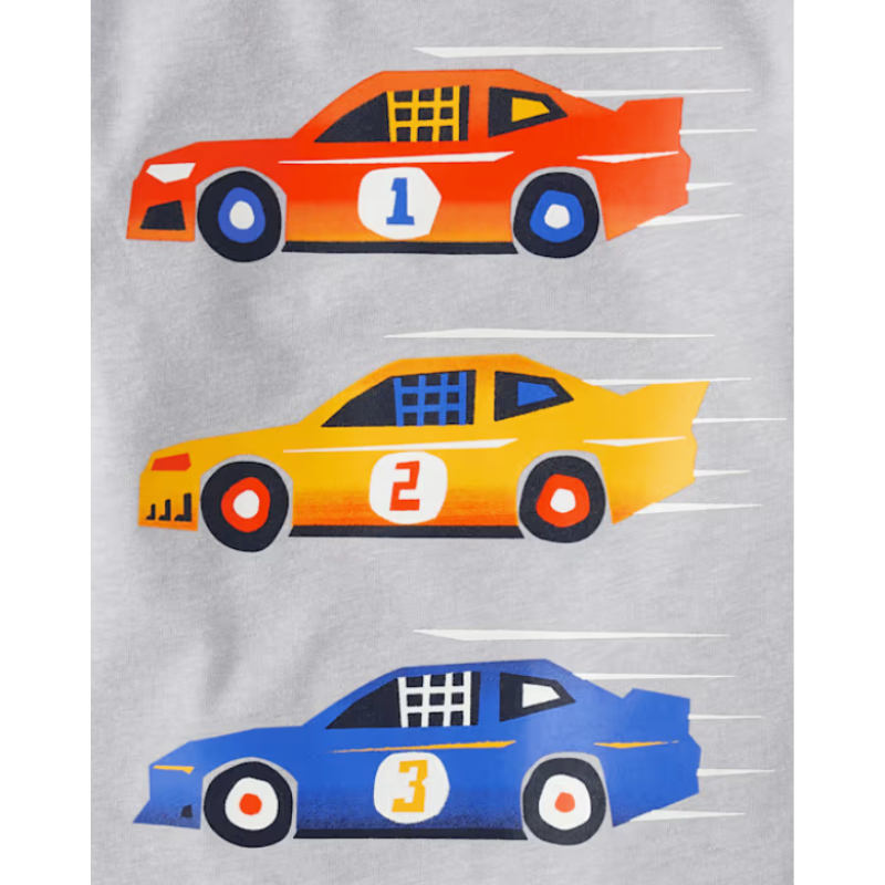 Camiseta carros carreras #1
