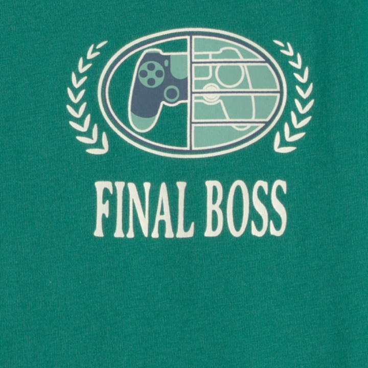 Camiseta gamer con diseño gráfico para niño