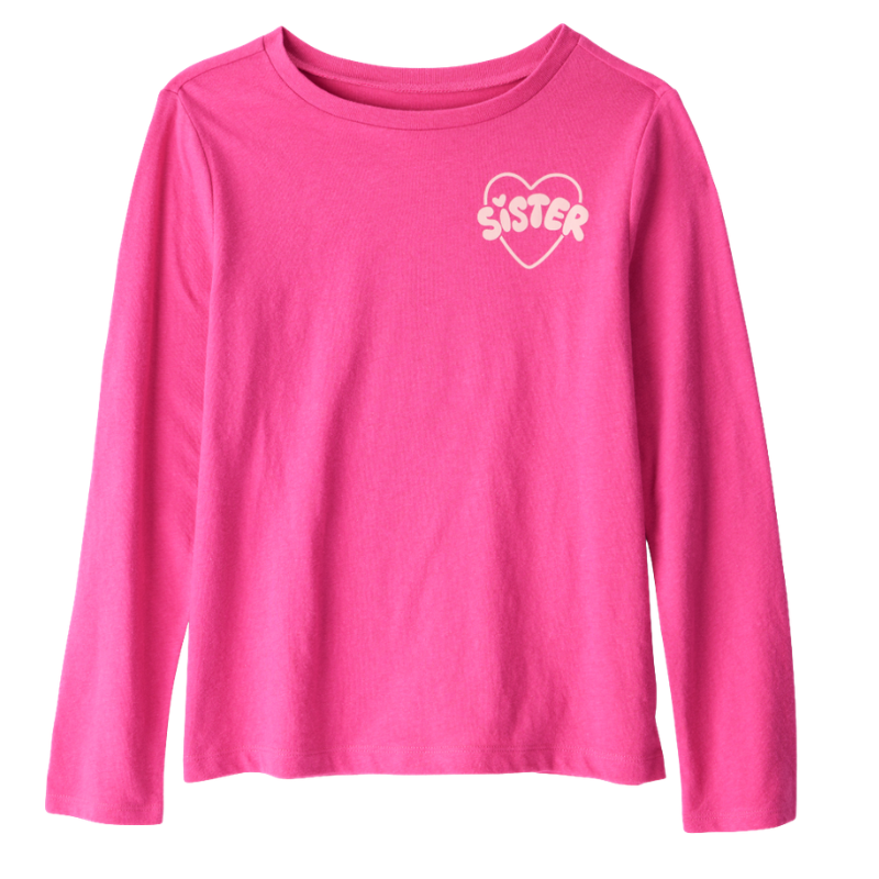 Camiseta de manga larga para niña Sisterhood