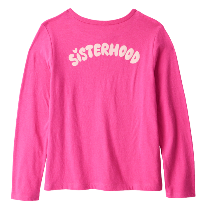 Camiseta de manga larga para niña Sisterhood