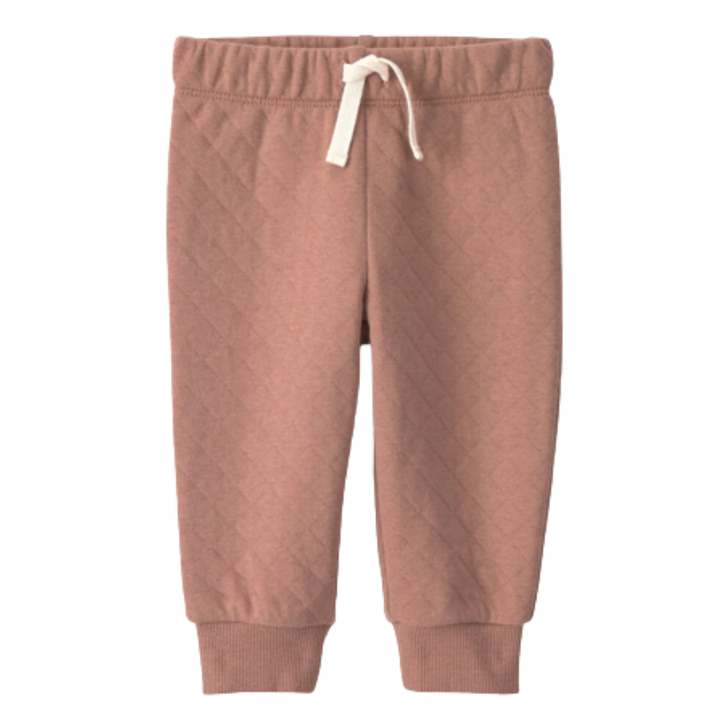 Conjunto 2 piezas mameluco a rayas y pantalón para bebito