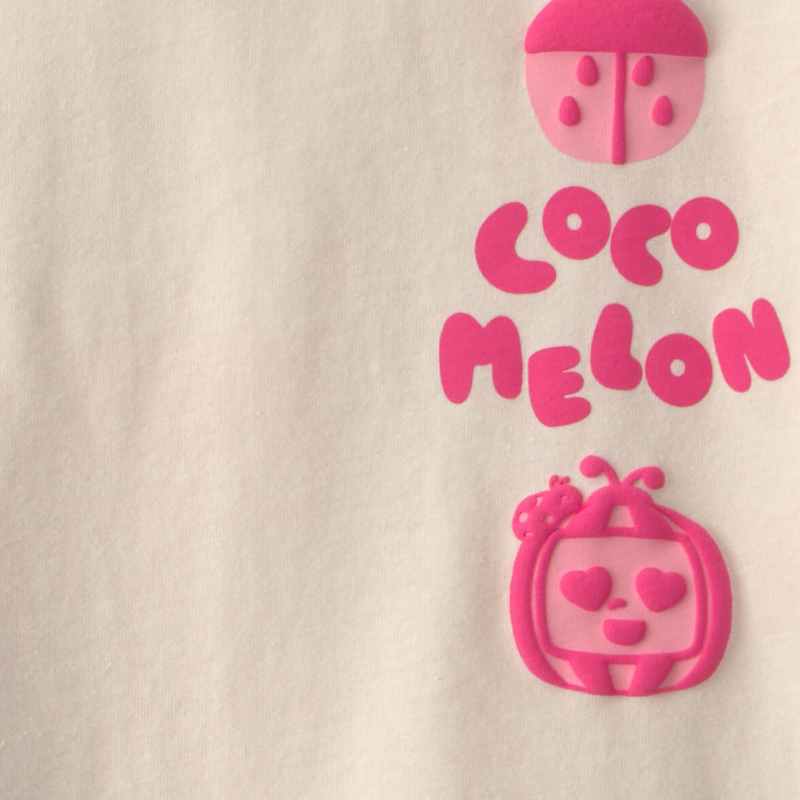 Conjunto 2 piezas CoComelon con blusa y short para niña