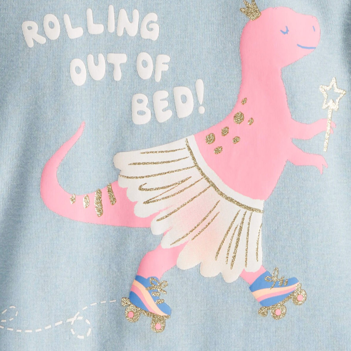 Pijama 4 Piezas Dinosaurios Algodón