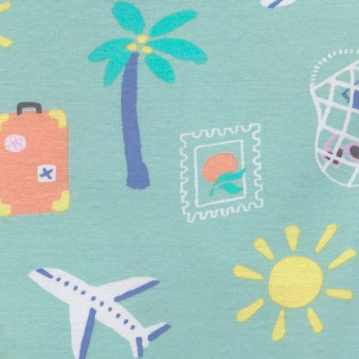 Pijamas Carter’s para bebito – Helados y Aventuras Tropicales 🍦